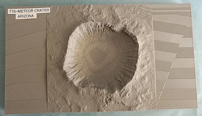 Tavola 16 Il Meteor Crater