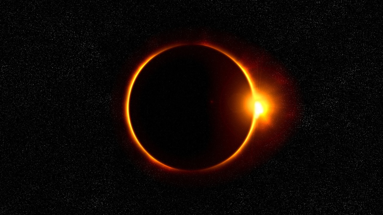 L’eclisse di sole catturata dal telescopio